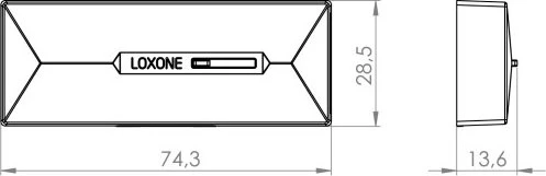Loxone Wassersensor Air, Wassersensor