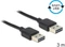 DeLOCK EASY-USB 2.0 Kabel, USB-A [Stecker] auf USB-A [Stecker], 3m Vorschaubild