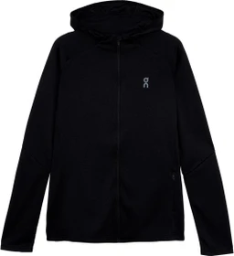 On Climate Zip Hoodie Laufjacke schwarz (Damen)