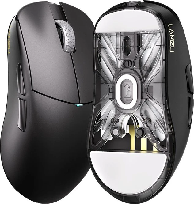 Lamzu Atlantis MINI 4K Wireless Gaming Mouse Charcoal Black, USB