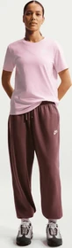 Nike Sportswear Club Essentials T-Shirt kurzarm pink foam/white (Damen)