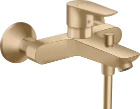Hansgrohe Talis E Einhebel-Wannenmischer Aufputz brushed bronze