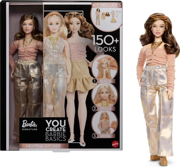 Mattel Barbie - Signature - you Create Barbie Basics neutral kit 003