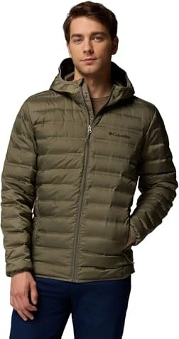 Columbia Lake 22 II Down Hooded Jacke stone green (Herren)