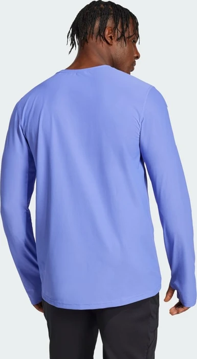 adidas Own The Run Laufshirt langarm semi cobalt blue (Herren)