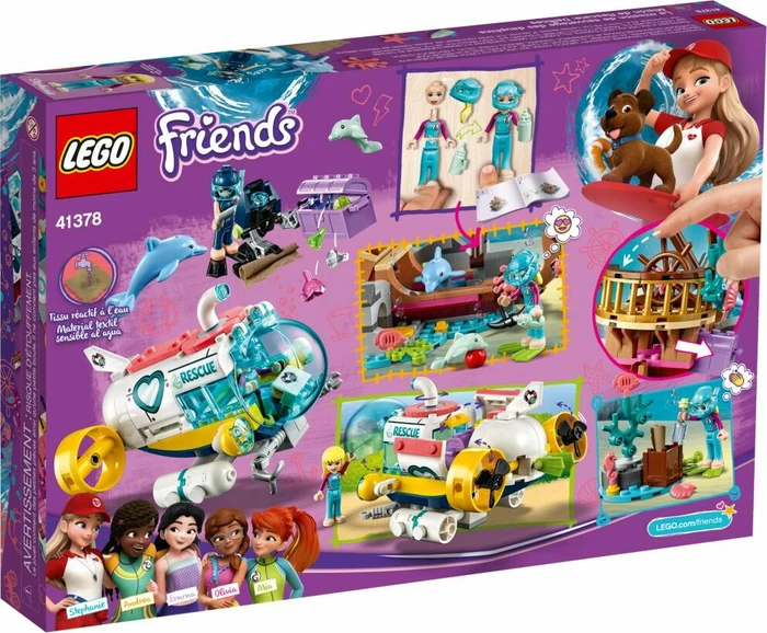 LEGO Friends - Rettungs-U-Boot für Delfine