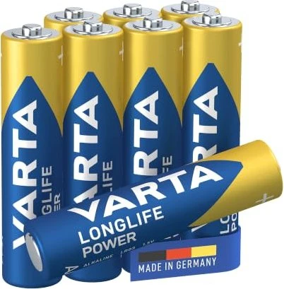 Varta Longlife Power Micro AAA, 8er-Pack