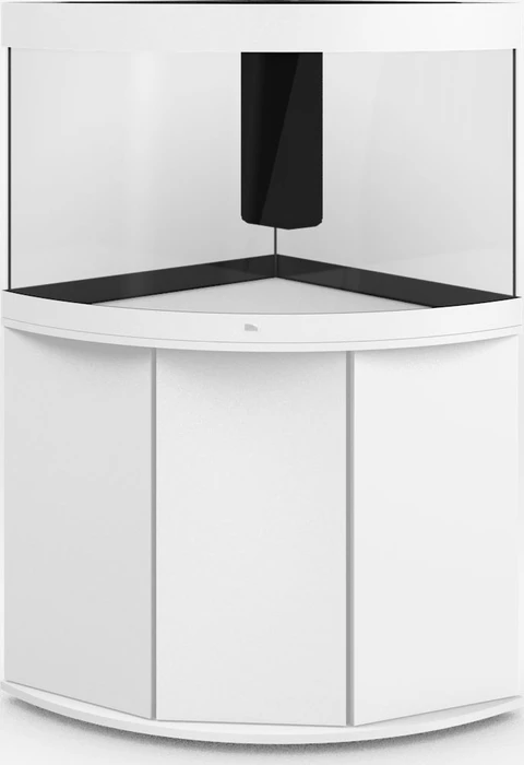 Juwel Trigon 190 LED Aquarium-Set mit Unterschrank, weiß/weiß, 190l