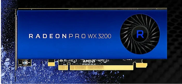 AMD Radeon PRO WX 3200, 4GB GDDR5, 4x mDP