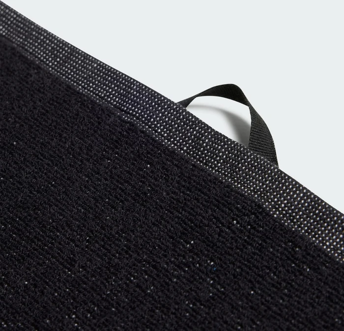 adidas klein Handtuch schwarz/weiß