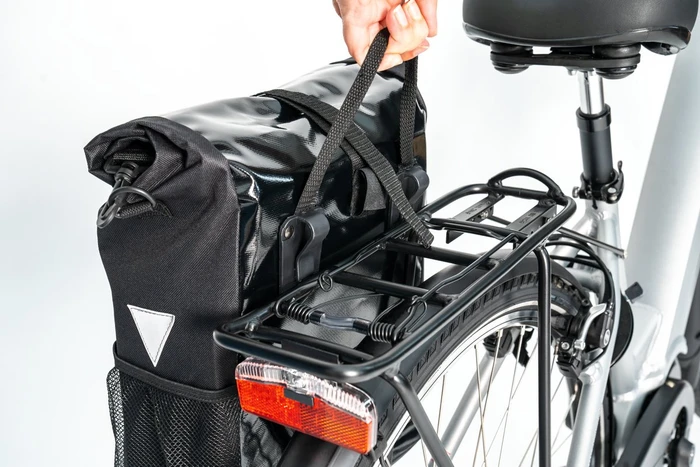 Fischer Kurier Gepäcktasche schwarz