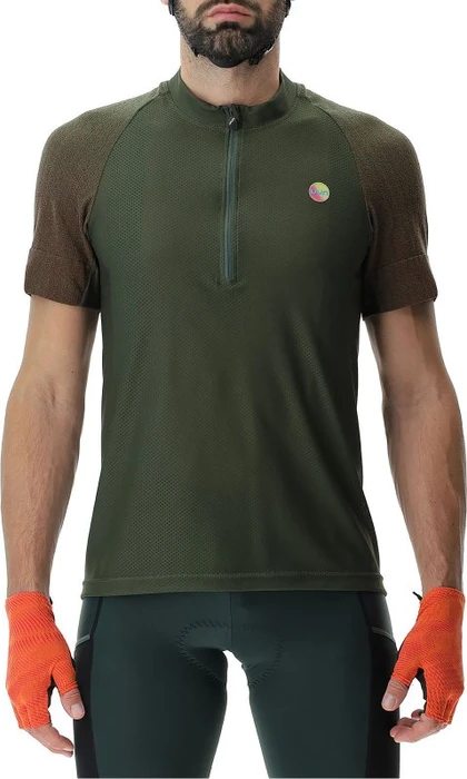 UYN Grit Trikot kurzarm underwood/bordeaux (Herren)