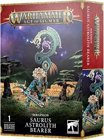 Games Workshop Warhammer Age of Sigmar - Seraphon - Saurus Astrolith Bearer 2023