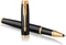 Parker IM Tintenroller (Mine) black lacquer/gold trim, Geschenkbox Vorschaubild