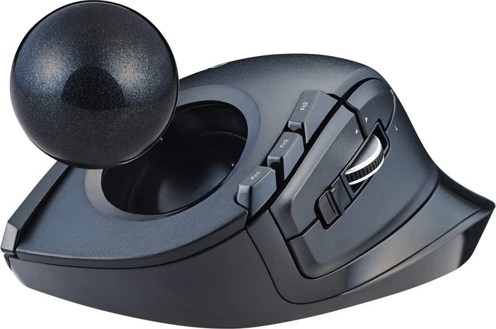 Elecom DEFT M-DT2DRBK Wireless Trackball schwarz, Rechtshänder