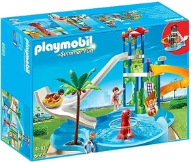 playmobil Summer Fun Aquapark mit Rutschentower