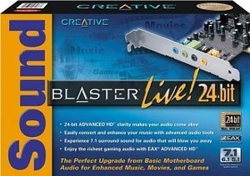 Creative Sound Blaster Live! 24bit, PCI, retail