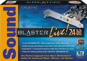 Creative Sound Blaster Live! 24bit, PCI, retail