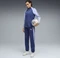Puma individualRISE Trainingsanzug blue jewel/puma white/intense lavender (Damen) Vorschaubild