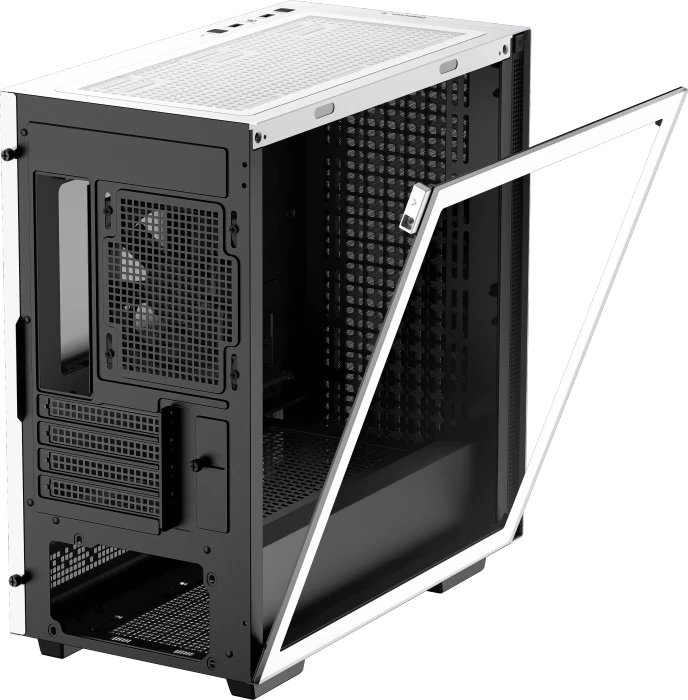 DeepCool CH370 WH, weiß, Glasfenster