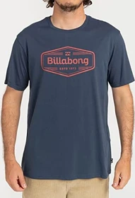 Billabong Trademark T-Shirt kurzarm denim (Herren)
