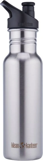 Klean Kanteen Classic Sport Cap Trinkflasche 532ml brushed stainless