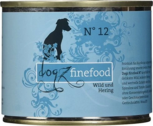 Dogz finefood No. 12 Wild & Hering, 200g