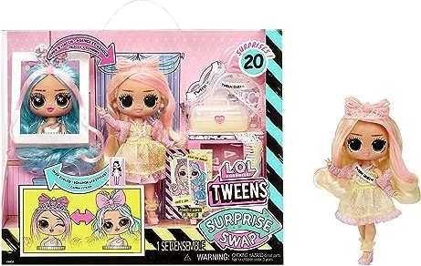 MGA Entertainment L.O.L. Surprise! - Tweens Surprise Swap Fashion Doll - Braids-2-Waves Winnie