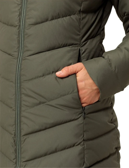 Vaude Annecy Funktionsmantel khaki (Damen)