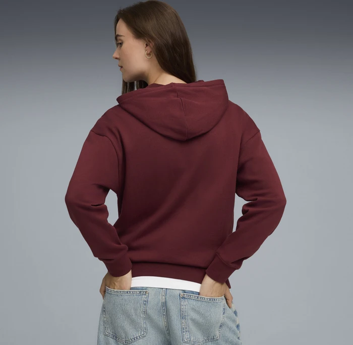 Puma Better Essentials Hoodie ruby shimmer (Damen)