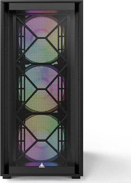 Montech Air 1000 Premium Black, schwarz, Glasfenster