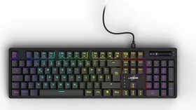 Hama uRage Exodus 910, schwarz, LEDs RGB, KRGD Low Profile RED, USB, DE