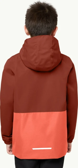 Jack Wolfskin Snowy Days Funktionsjacke intense rust (Junior)