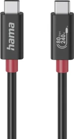 Hama USB-C-Kabel, E-Marker, USB4, 240W, 1m (00200799)