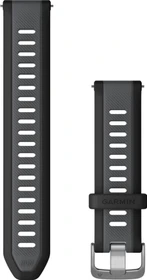 Garmin Schnellwechsel Ersatzarmband 20mm Silikon black/slate grey