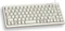 Cherry G84-4100 Compact-Keyboard hellgrau, Cherry ML, PS/2 & USB, DE Vorschaubild