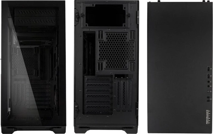 Antec P120 Crystal, schwarz, Glasfenster