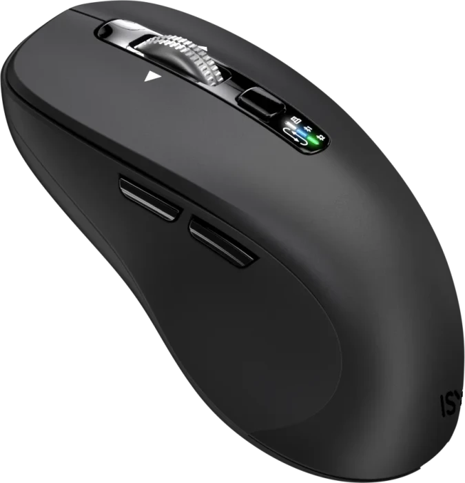 ISY IWM-4200 Wireless Dual Mode Mouse, schwarz, USB/Bluetooth