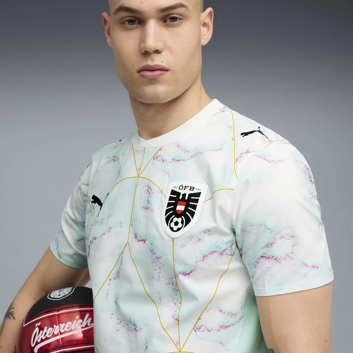 Puma FIFA WM 2026 Österreich Authentic Auswärtstrikot kurzarm (Herren)