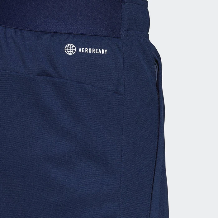adidas Train Essentials Logo Training Trainingshose kurz dark blue/white (Herren)