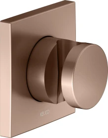 Keuco IXMO 59591 Brausehalter eckig rotgold gebürstet