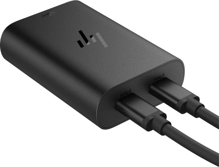 HP GaN USB-C Netzteil, 2x USB-C, 65W