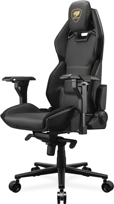 Cougar Hotrod Royal Gamingstuhl, schwarz/gold