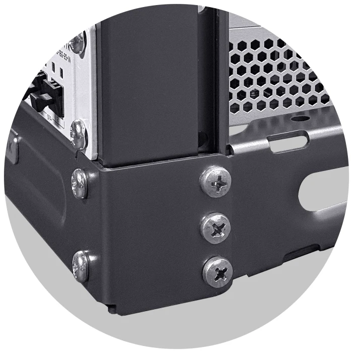 MikroTik SolidRack 5 mini, Universalgestell 5HE, 188mm tief
