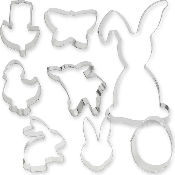 Zenker Fröhliche Ostern Ausstecher-Set, 8-tlg.
