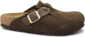 Birkenstock Boston Braided Veloursleder taupe (Damen)