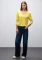 Street One V-Neck Pullover lemon lush (Damen) Vorschaubild
