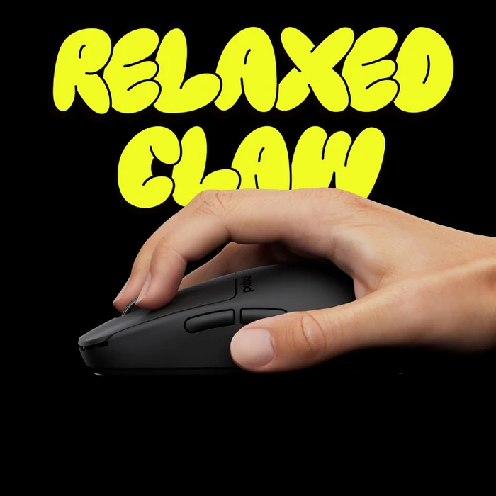 Pulsar Gaming Gears X2H CL CrazyLight Medium Wireless Jet Black, USB