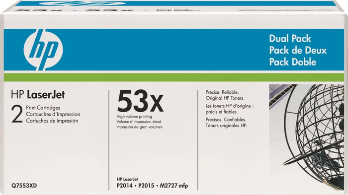 HP Toner 53X schwarz, 2er-Pack