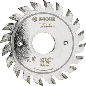 Bosch Professional Top Precision Best for Laminated Panel Kreissägeblatt 20Z, 80x3.6x20mm, 1 Stück